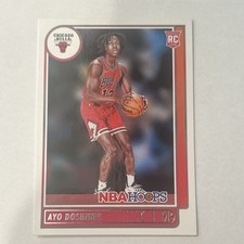Ayo Dosunmu Rookie 2021-22 Panini NBA Hoops No.240 Chicago Bulls Basketball