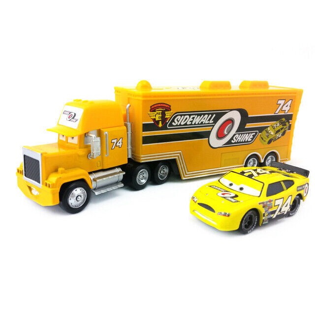 Disney Pixar Cars Black Storm Jackson DiNOco Cruz Mack Hauler