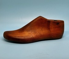 Vintage Or Antique Wooden Cobbler Shoe Form - Size 7