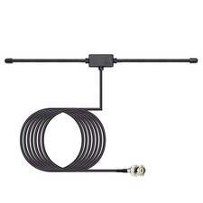 BNC Male 20-1300MHz Police Radio Scanner Dipole Antenna Adhesive Mount