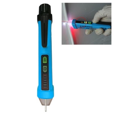 Berührungsloser Wechselspannungsprüfer 12-1000V mit LED-Licht und Taschenlampenfunktion