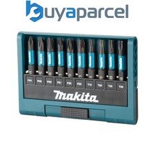 Makita E-12011 10 Piece Black Impact Driver Impact Screwdriver Bit Set Pozi 50mm