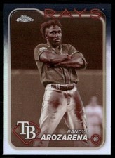 Randy Arozarena 2024 Topps Chrome Sepia Tampa Bay Rays #153