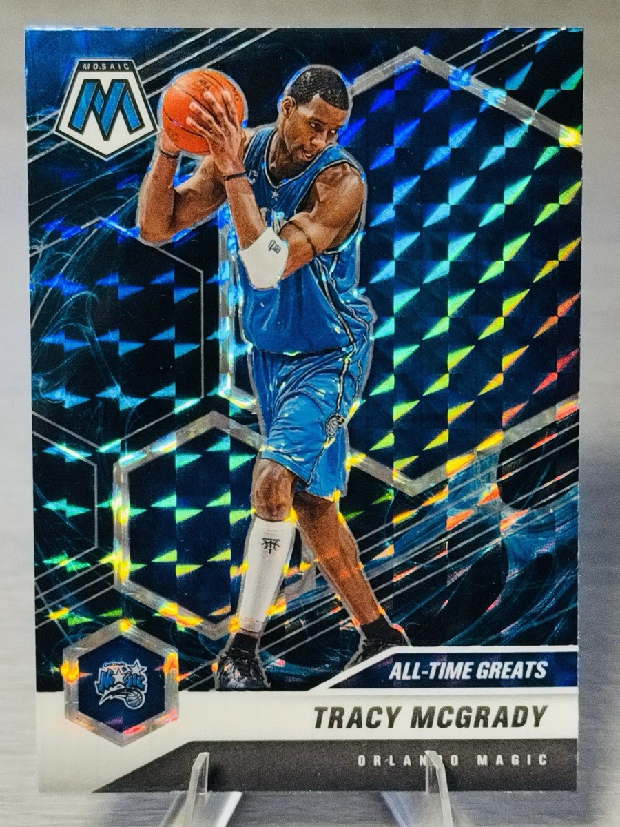 DEBUT manacaICカード 🏆🏀TRACY MCGRADY 2020-21 Panini Mosaic All-Time Greats Genesis