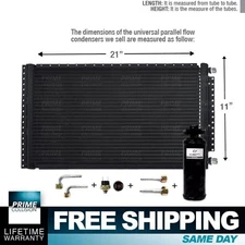 CNFP1121KT Universal Condenser Kit Parallel Flow 11 x 21 Oring with Drier AC A/C