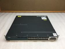 Cisco Catalyst 3560 WS-C3560-24PS-S Network Switch 10/100 Ethernet w C3KX-NM-1G