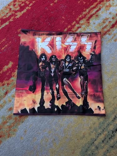 ROCK GROUP KISS DOUBLE SIDED 18 X 18 PILLOW W/ ZIPPER,NEW - Picture 1 of 1