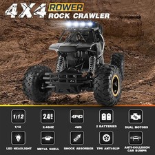 1/12 Scale RC Rock Crawler 4WD Off-Road Desert Buggy Truck - 4x4 High Speed Remo