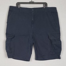 VTG UnionBay Cargo Shorts Navy Blue Gorpcore Streetwear Utility Men's Size 42