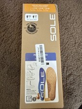 SOLE Performance Thick Insoles Mens 10, Womens 12 Cork Moldable Arch Support OB