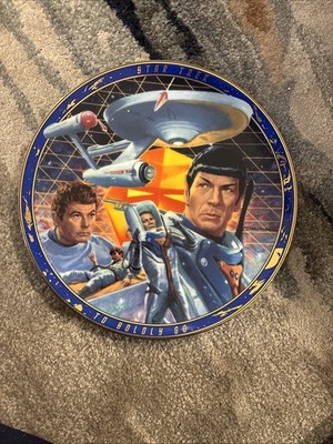 Hamilton Collection Star Trek Collector Plate Original Episodes: Tholian Web
