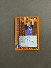 2025-26 Topps Chrome Cooper Flagg Rc Rookie Orange Geometric auto 01/25 SSP BJLB
