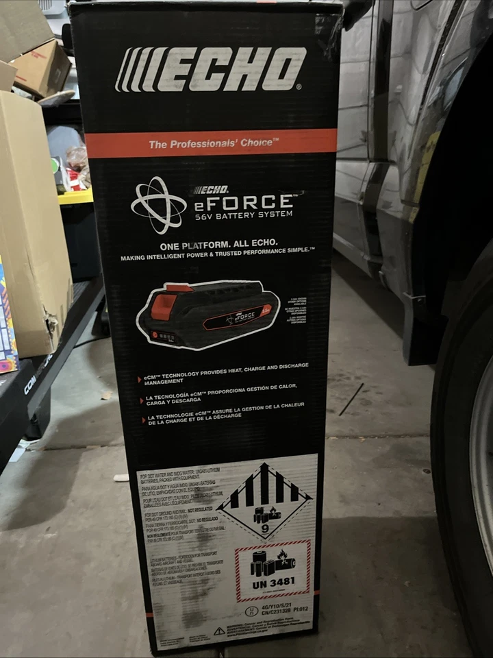 ECHO Cordless String Trimmer 16" 56V Brushless Cordless w/ Battery + Charger New - Image 4 of 4