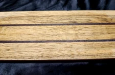 Black Limba and Wenge Laminated Guitar Neck Blank  27.5 x 2.5 x 1