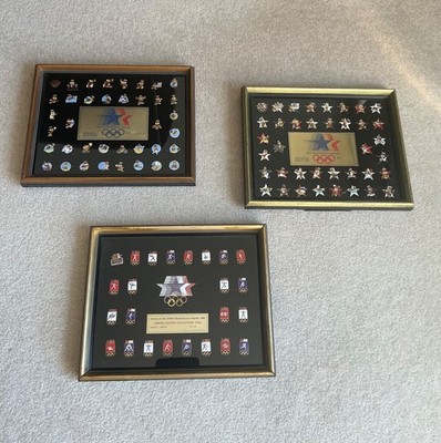 1984 LOS ANGELES OLYMPICS LIMITED EDITION COLLECTORS PIN SETS SERIES 1, 2 & 3