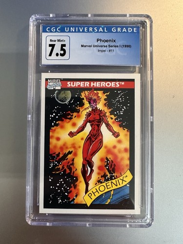 Marvel Universe Series I - Phoenix #11 CGC 6.5 1990 Impel - 第 1/2 張圖片