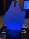 Color Changing 3D Visual Lamp (Charger Cord Included,also Takes Batteries) — photo 4