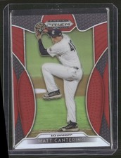 2019 Panini Prizm Draft Picks #42 Matt Canterino Red