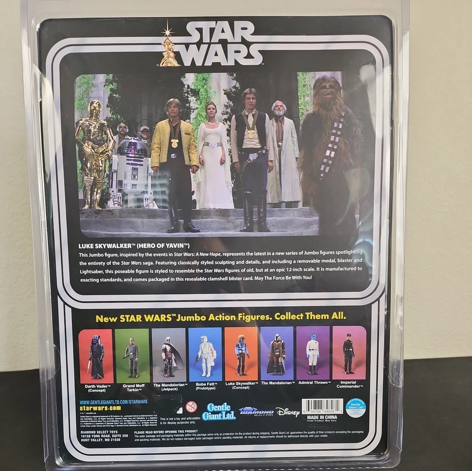 Disney Star Wars Luke Skywalker Jumbo Figure Gentle Giant Ltd - Image 2 of 2