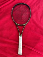 Wilson Blade 98 16x19 V8 4-1/4" Men's Tennis Racket - Green/Copper