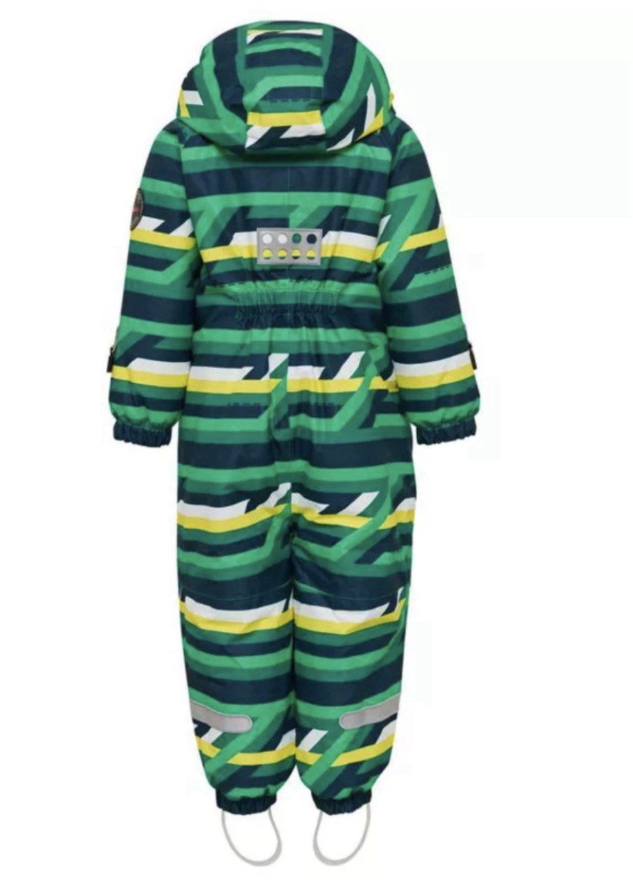 LEGO Wear Talla EU 80/12-18 Meses Julian 709 Traje de Nieve Verde Oscuro Esquí Exterior