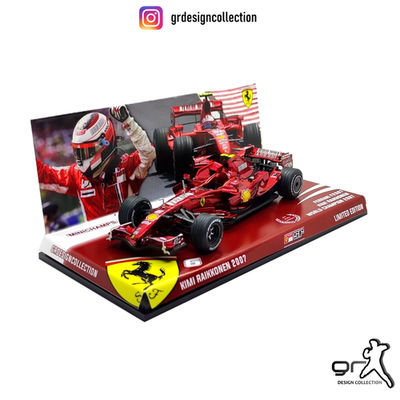 Kimi Raikkonen - Ferrari F2007 - F1 World Champion 2007 / Altaya