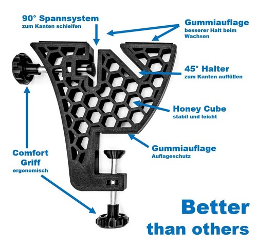 Set - Skispanner Snowboardspanner Ski Vise Kantenwinkel Board Stand - Bild 5 von 7