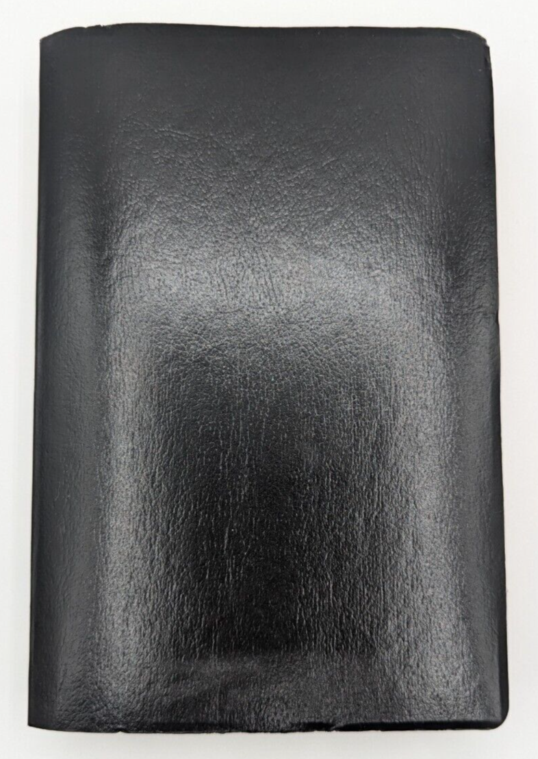 Holy Bible KJV Giant Print Red Letter Concordance Nelson Black Leather 1990 2003