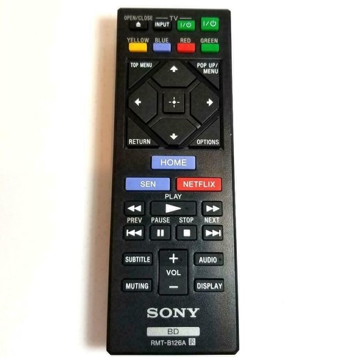 Nuevo Control Remoto Rmt-b126a Para Sony Dvd Blu-ray Player | Cuotas sin interés Nuevo Control Remoto Rmt-b126a Para Sony Dvd Blu-ray Player | Cuotas sin interés