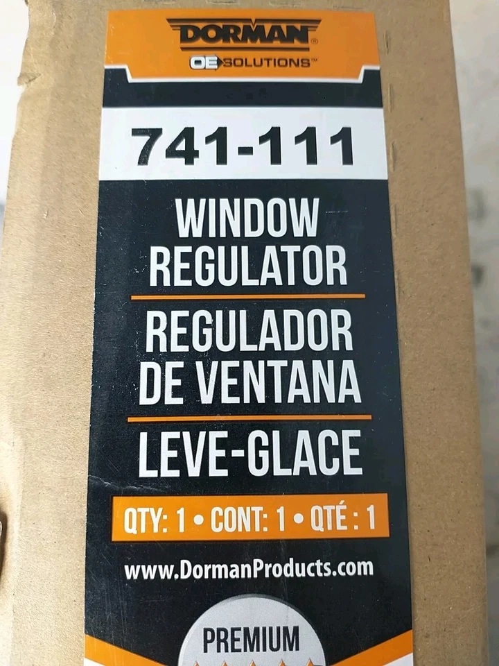 Regulador de ventana delantera derecha Dorman 741-111 y motor para Select Saturn 1997-2002 Foto 2 de 4