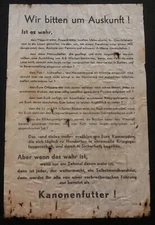 Original USA WW2 Surrender Leaflet Dropped on German Troops 5 minutes after 12