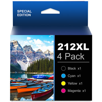 212XL 212 Ink Cartridges for Epson WF-2850 WF-2830 XP-4100 XP-4105 Multipack Lot