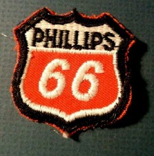 Vintage PHILLIPS 66 AD PATCH for jacket hat shirt - US gas oil company