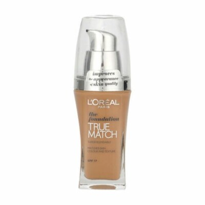 1 stück 30 ml Loreal Paris Perfect Match / True Match Make-up D7/W7 Golden Amber