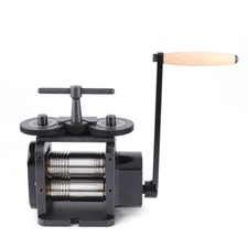 110mm Manual Jewelry Press Rolling Mill Machine Wire Flat Metal Sheet Roller