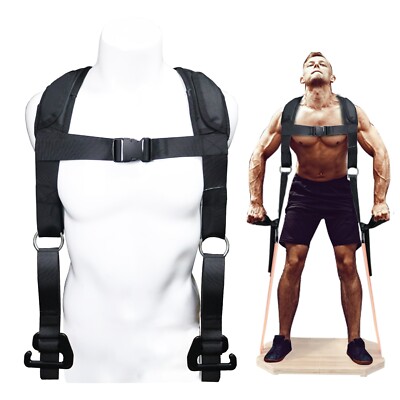 Squat Harness Vest for Resistance Bands   Ideal for Squats Functional Workout