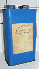 CONDOR OIL & CHEMICAL CO LTD INHIBITED ANTI FREEZE BLUE TIN CAN SOUTHAMPTON 