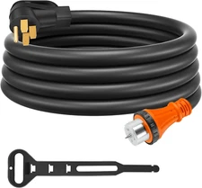 50 Amp Generator Cord 15 Feet, NEMA 14-50P to CS6364 & SS2-50R Generator Emergen