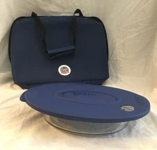 Ovations Anchor Hocking 2 Qt Casserole Dish Insulated Food Carrying Case