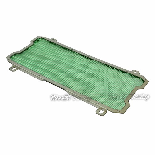 Radiator Grill Cover Guard Screen Green Fit 2017-2018 KAWASAKI Ninja EX 650 Z650 - Picture 4 of 9