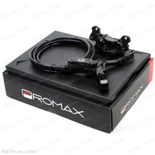 Promax Solve Hydraulic Bicycle Disc Brake and Lever Set Right/Rear Post Mount