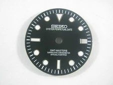 28.5MM New Dial for SEIKO GMT MASTERII Movement NH34 NH35 7s26 Green Lume