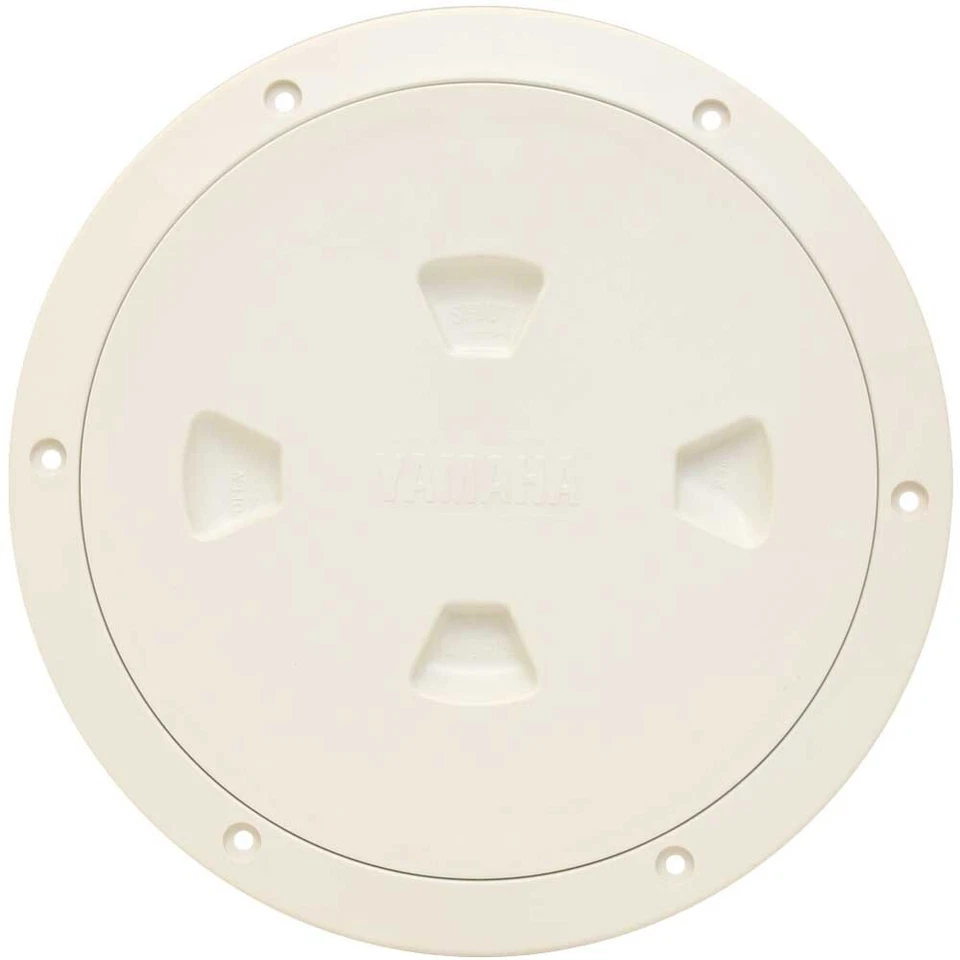 Placa de cubierta de barco Beckson | Escotilla de inspección blanca Yamaha 8 1/8 pulgadas Foto 2 de 4