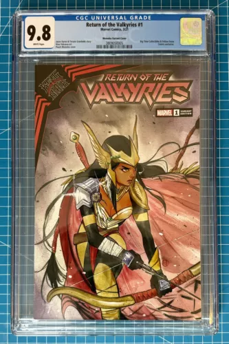 RETURN OF THE VALKYRIES #1 CGC 9.8 ~ Momoko 1st Alta From Ragnarok
