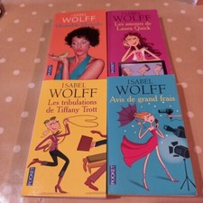 lot de 4 livre Isabel Wolff