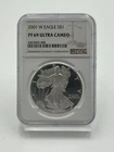 2001 W American Silver Eagle Proof - NGC PF69 UCAM