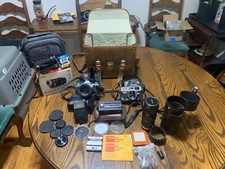 old camera lot vintage