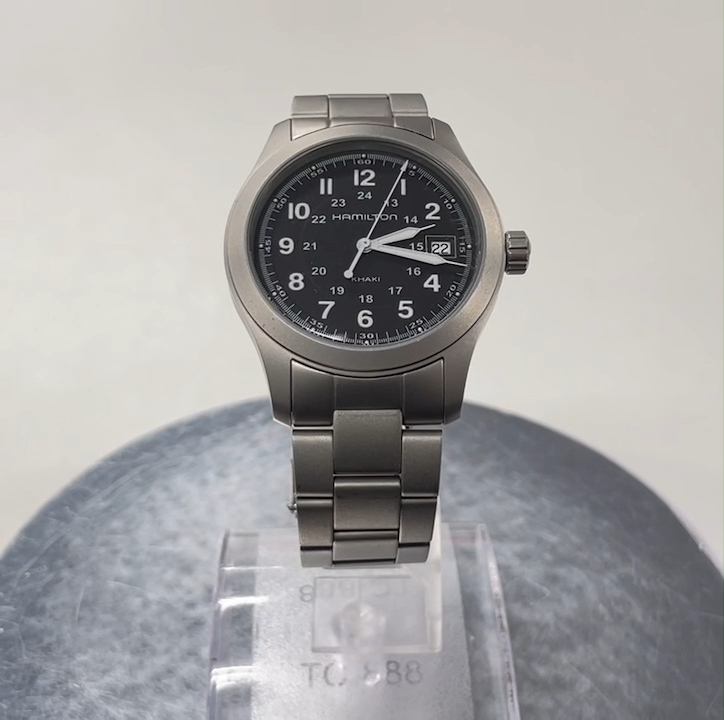 ハミルトン Khaki 腕時計 クォーツ デイト H684811 ジャンク 【楽天