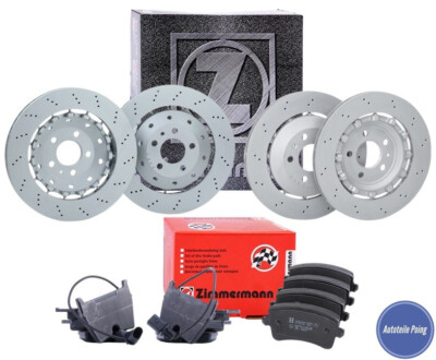 Zimmermann Brake Set Complete WK Front & Rear Audi RS5 Quattro 8T3 8F7 450 HP