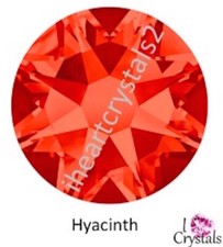 HYACINTH Orange HOTFIX 6ss 2mm 2028 Austrian Crystal Flatback Rhinestone 144 pcs